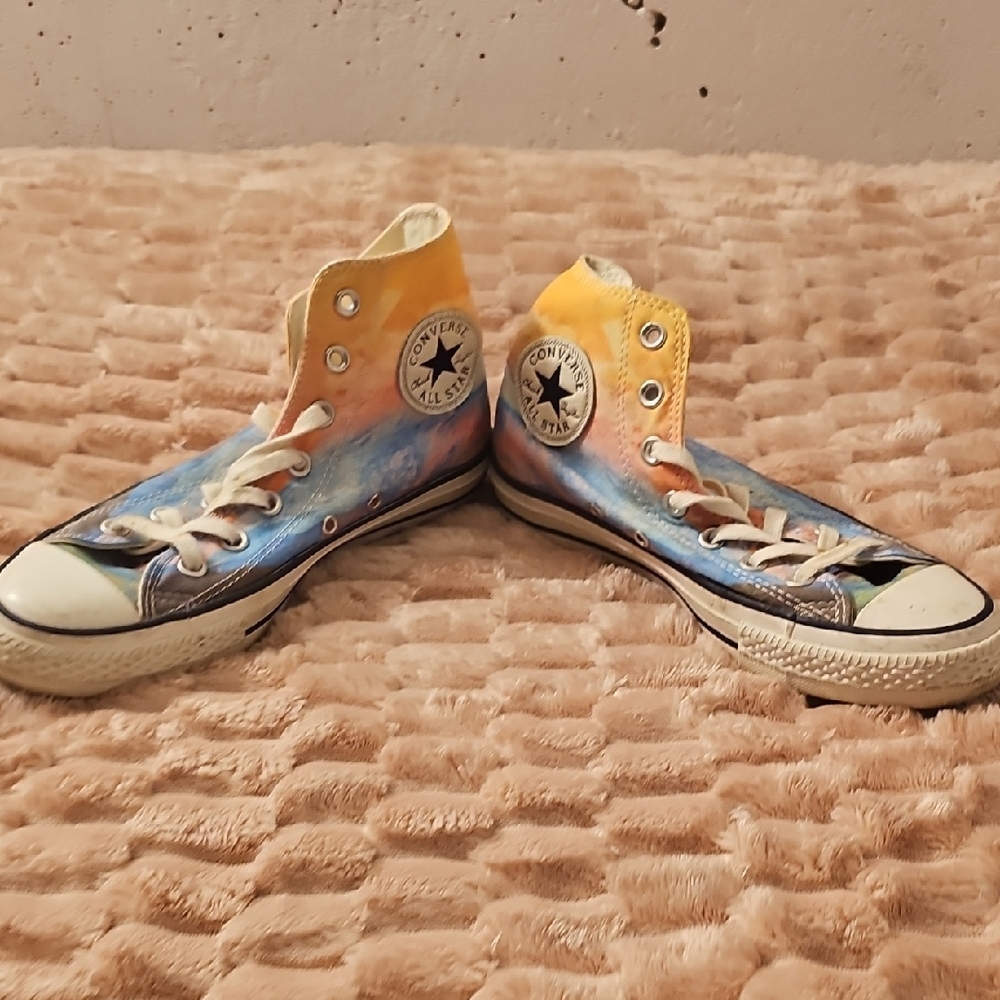Converse Multicolor High-Top Sneakers - Picture 3 of 9